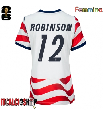 Stati Uniti Miles Robinson #12 Prima Maglia Femmina Mondiali 2026 Manica Corta